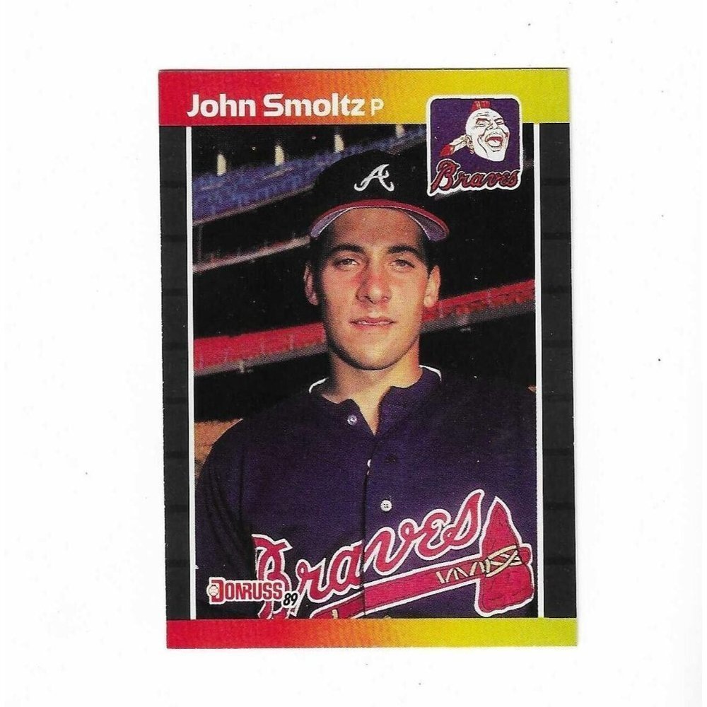 1989 Donruss John Smoltz Rookie Card #642